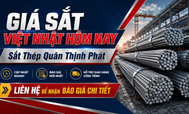 Giá Sắt Việt Nhật Hôm Nay 10/08/2026